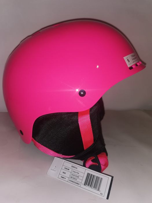 Kask Smith Junior piękny różowy nowy rozmiar YS 48-53 cm