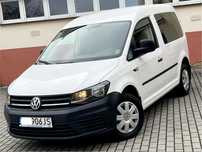 VW CADDY 2.0 TDI 5 osob Model 2018 Nawi Salon Pl bezwypadkowy