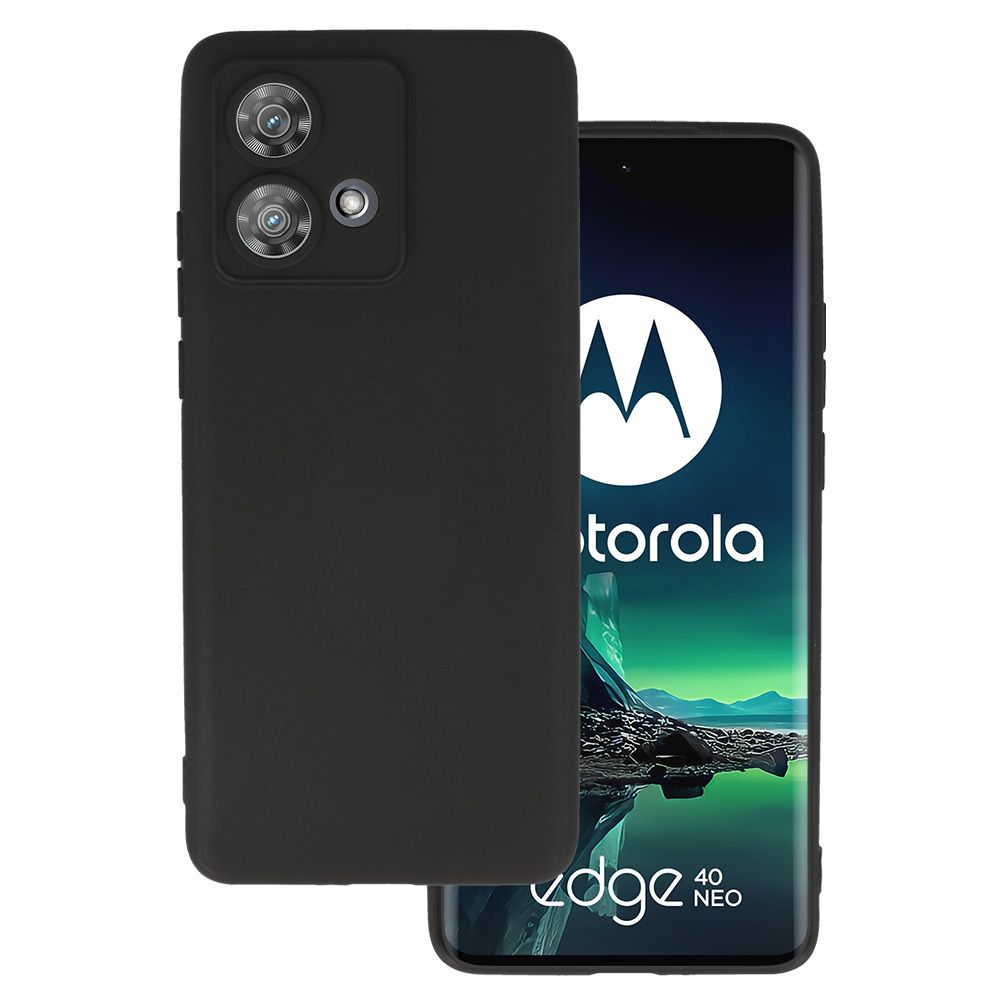 Back Case Matt Do Motorola Edge 40 Neo 5G Czarny