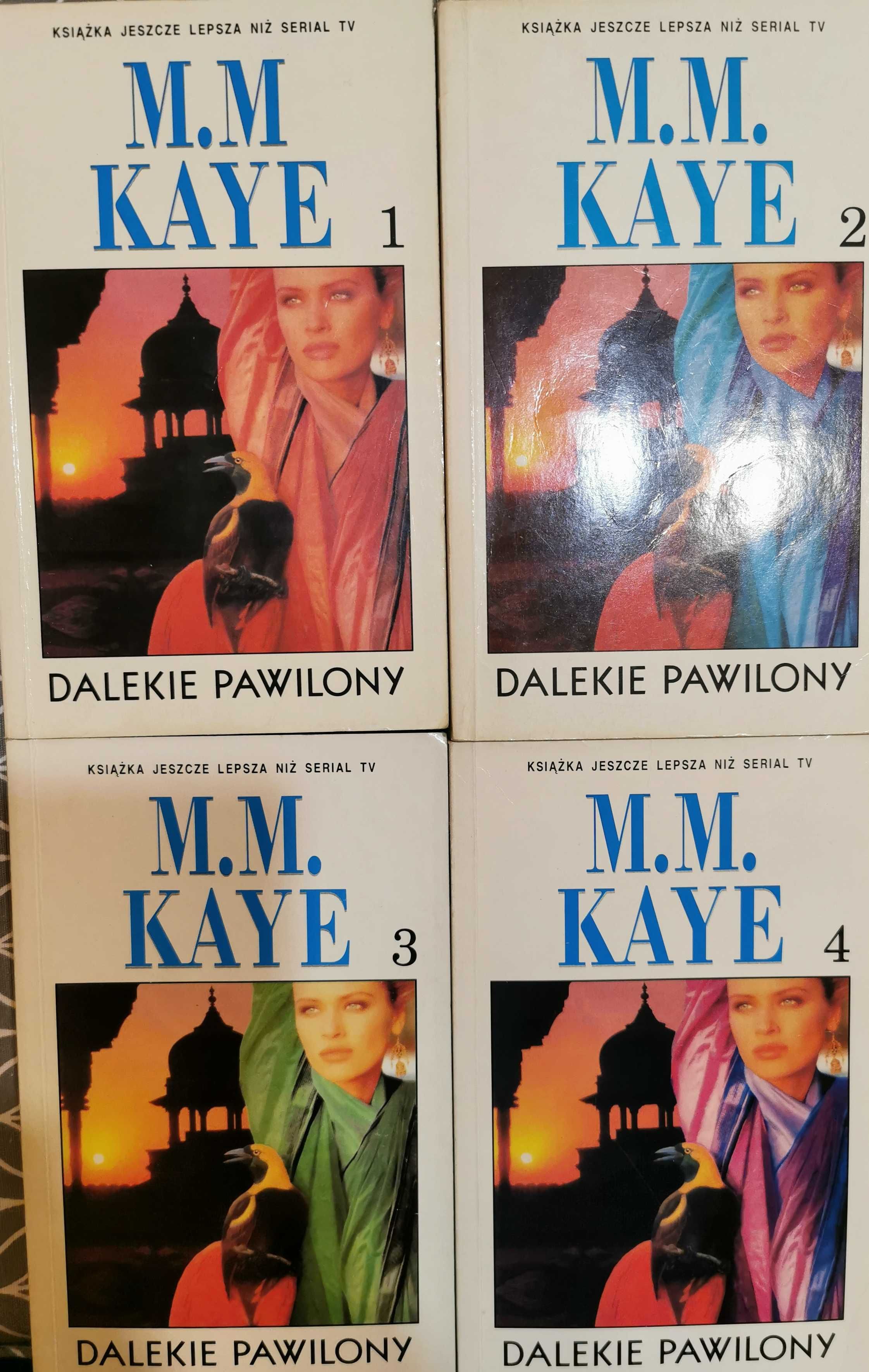 Dalekie pawilony M. M. Kaye tomy 1-4