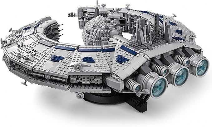 Navio de controle estelar Lucrehulk UCS|3663 peças compativel com Lego