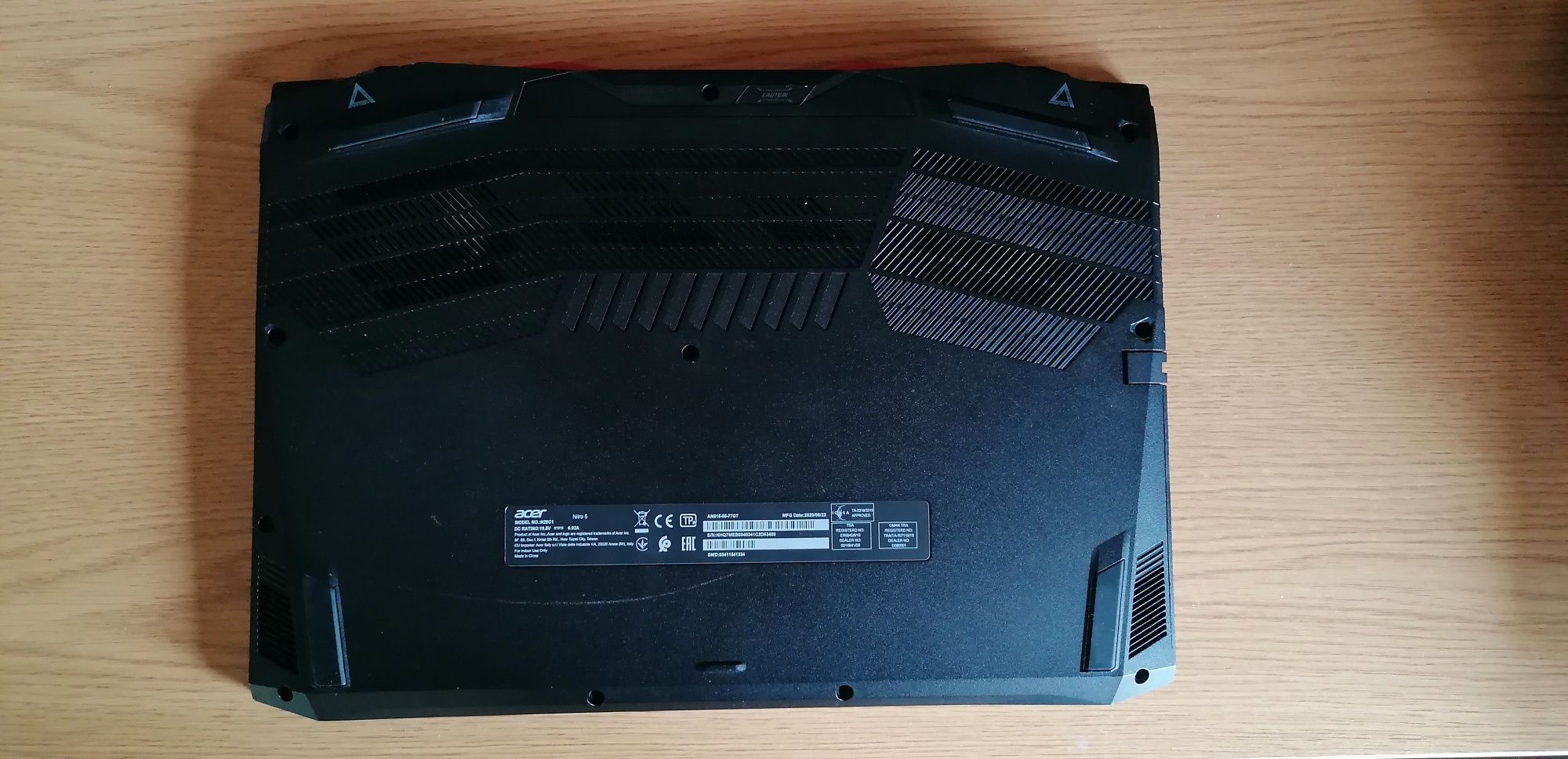 Acer Nitro 5 para peças