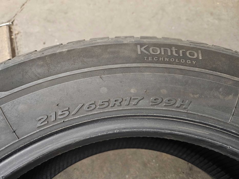 4 Szt 215/65 R17 99H Hankook Kinergy 4S - 2020r - 7,30mm