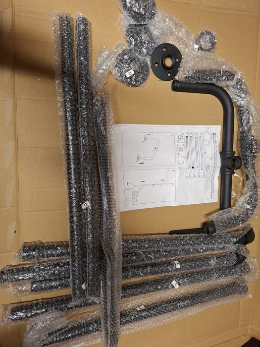 !! Stojak Wieszak Uchwyt Garderoba Na Ubrania Industrial Extra Mocna!!