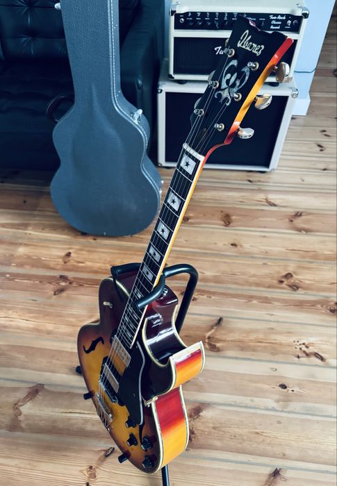 Ibanez Artist 2616 CS 1973 rok jak Gibson ES 175 jazz made in japan