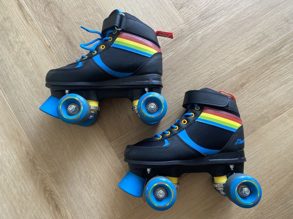 Wrotki Move Power Rainbow Jr rozmiar 33-34