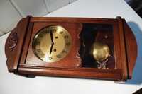 Piękny, mały zegar wiszący Junghans, 2xsygn.sprawny, 1938r, po renowac