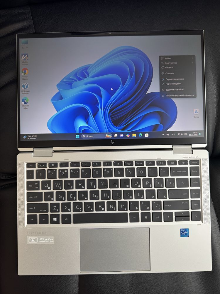 HP EliteBook X360 1040 G8 i7-1185G7 32Gb 256SSD FHD IPS #1050