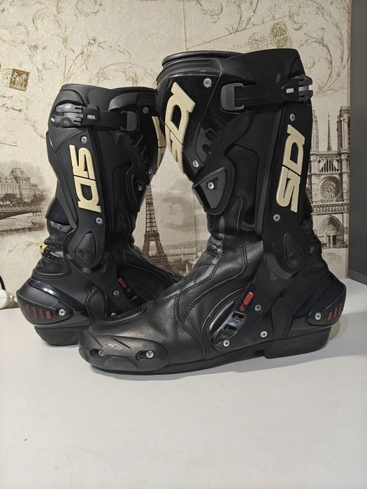 Топові мотоботи Sidi ST 43р. Шарнірні мотовзуття моточеревики