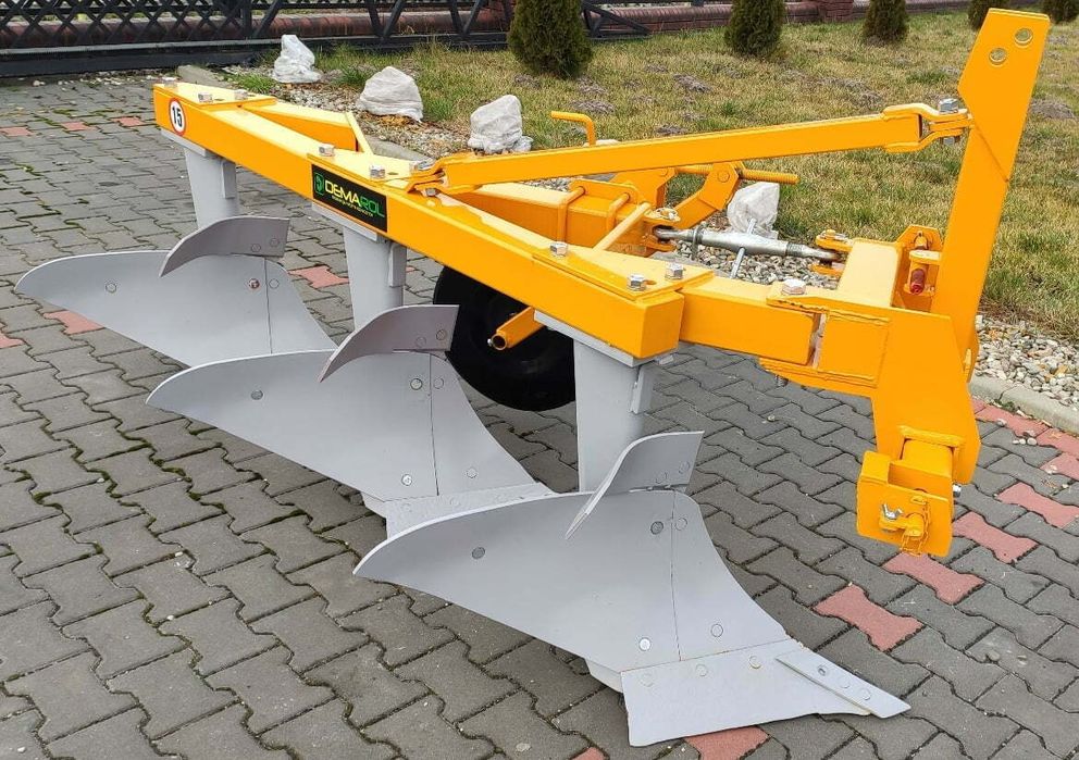 PŁUG jedno-belkowy 3 ZAGONOWY podwyższany 35cm