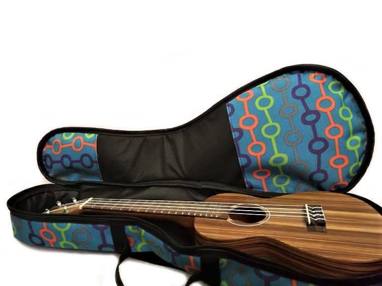 pokrowiec do ukulele koncertowego -Zebra Music UKC14 made in Poland