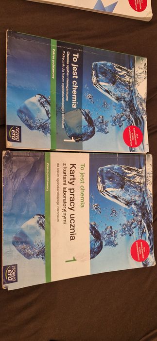 Podręcznik chemia 1 + karty pracy ucznia