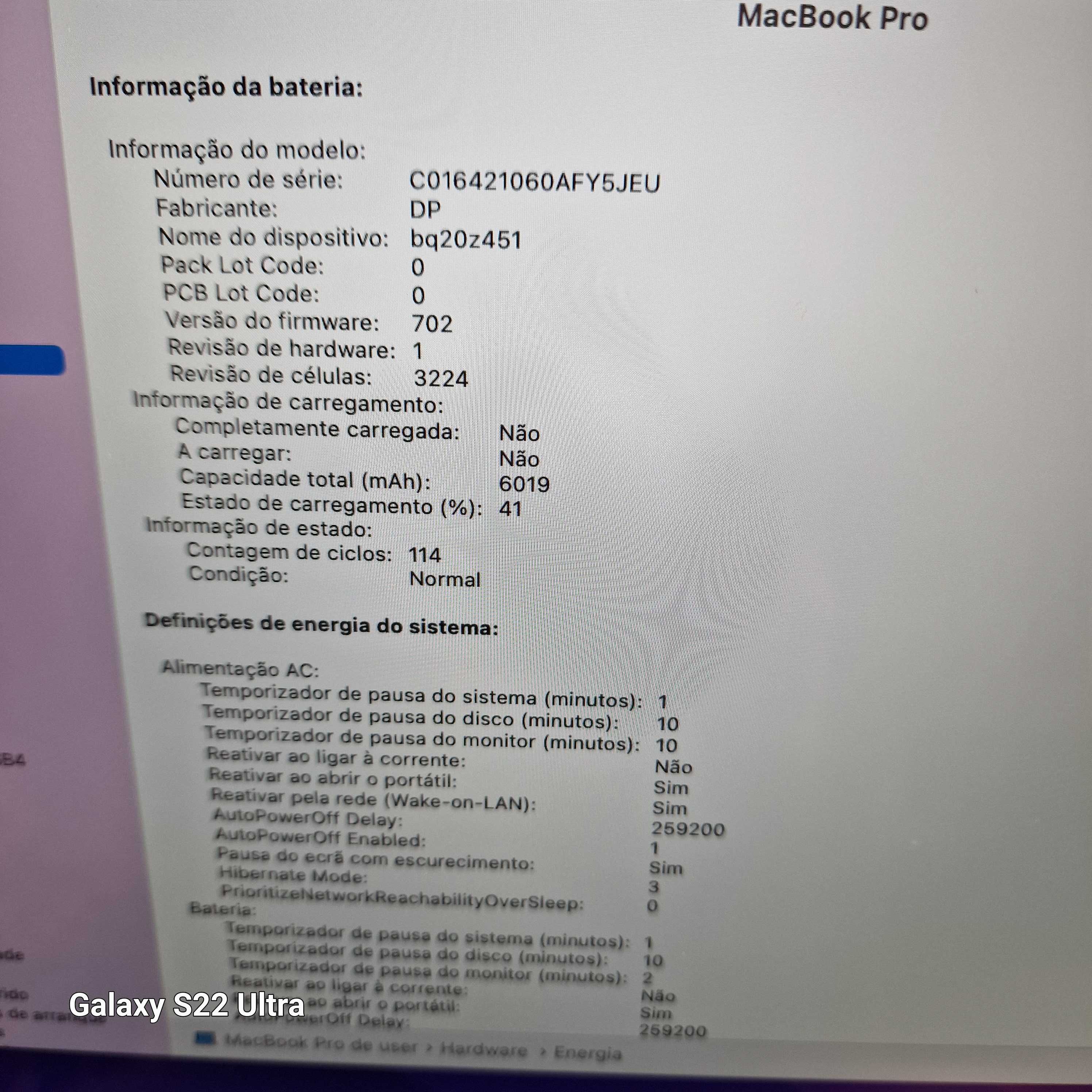 MacBook Pro 16gb 2015 ( i7 com vários programas)
