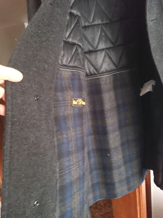 Casacao Fazenda cinzento mesclado homem nr 52/54 dá Odemark