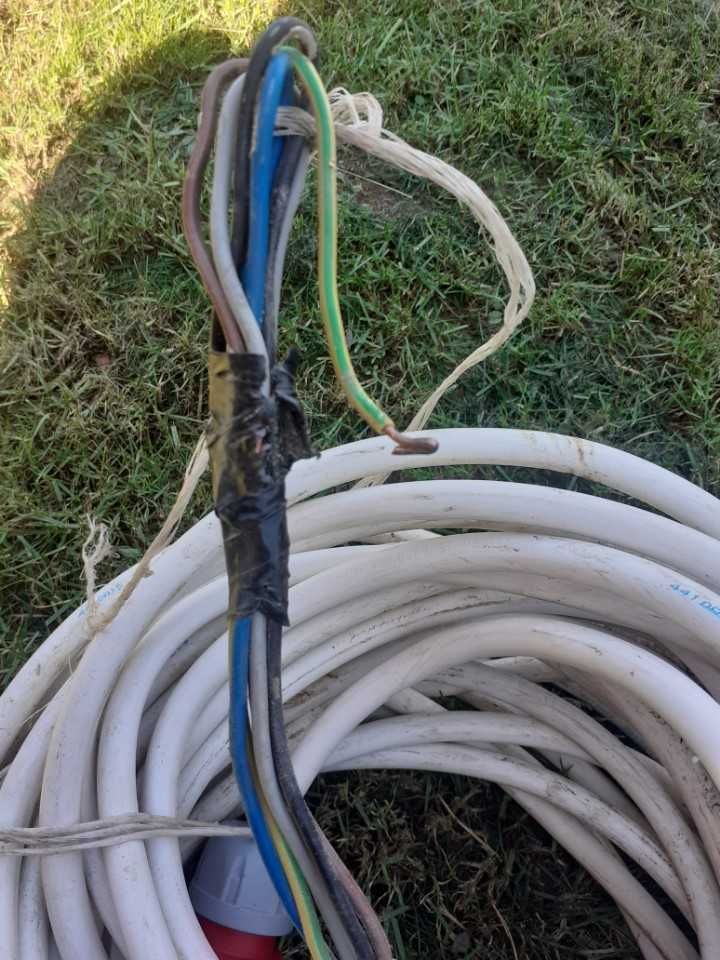 rozdzielnia budowlana skrzynka elektryczna + kabel 5x2.5(około 50m)