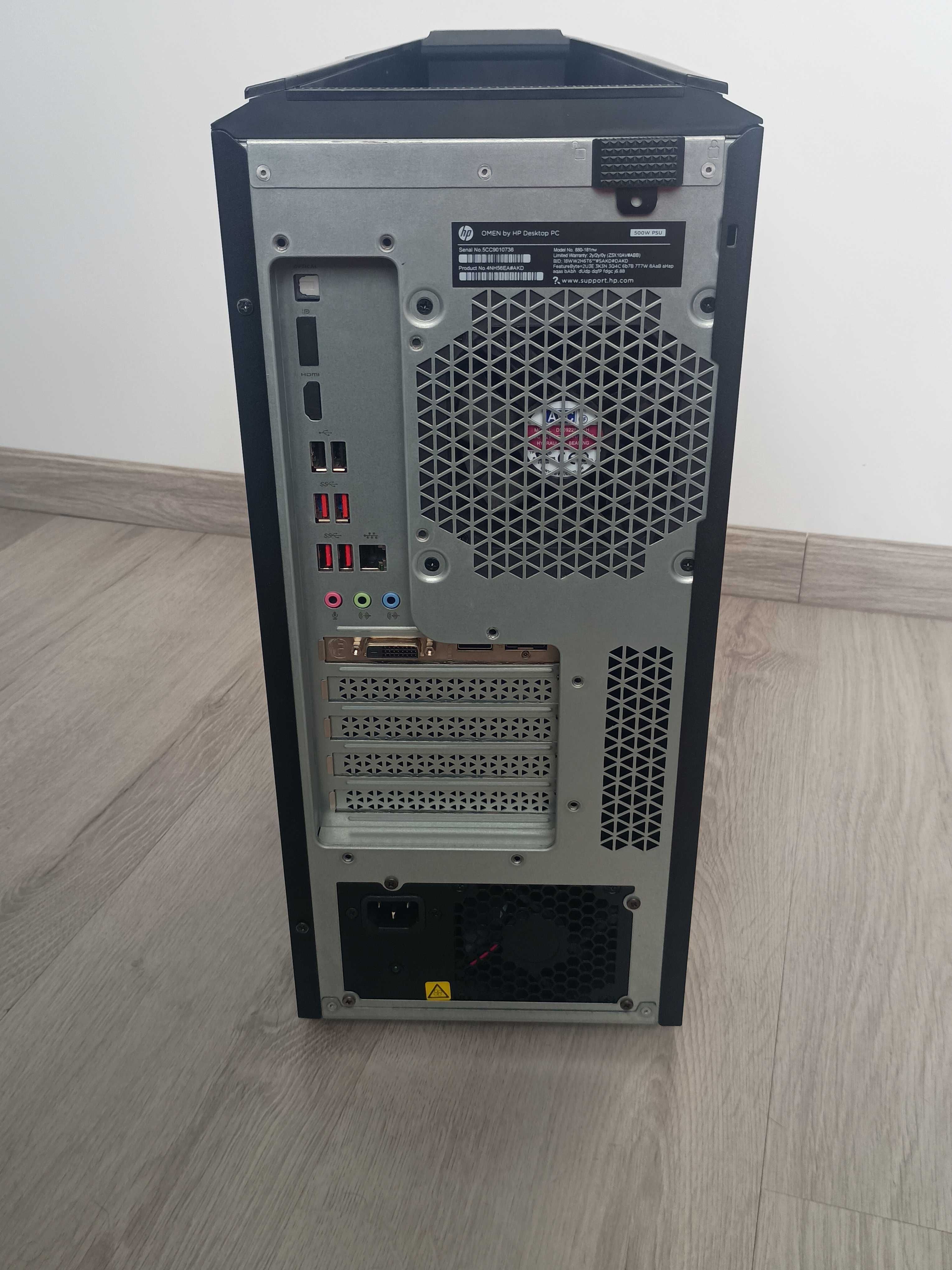HP OMEN I7 8700 GTX1050Ti/4Gb 16DDR4 512SSD Wifi