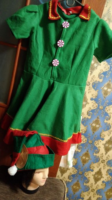 Новогодний костюм..Эльф..