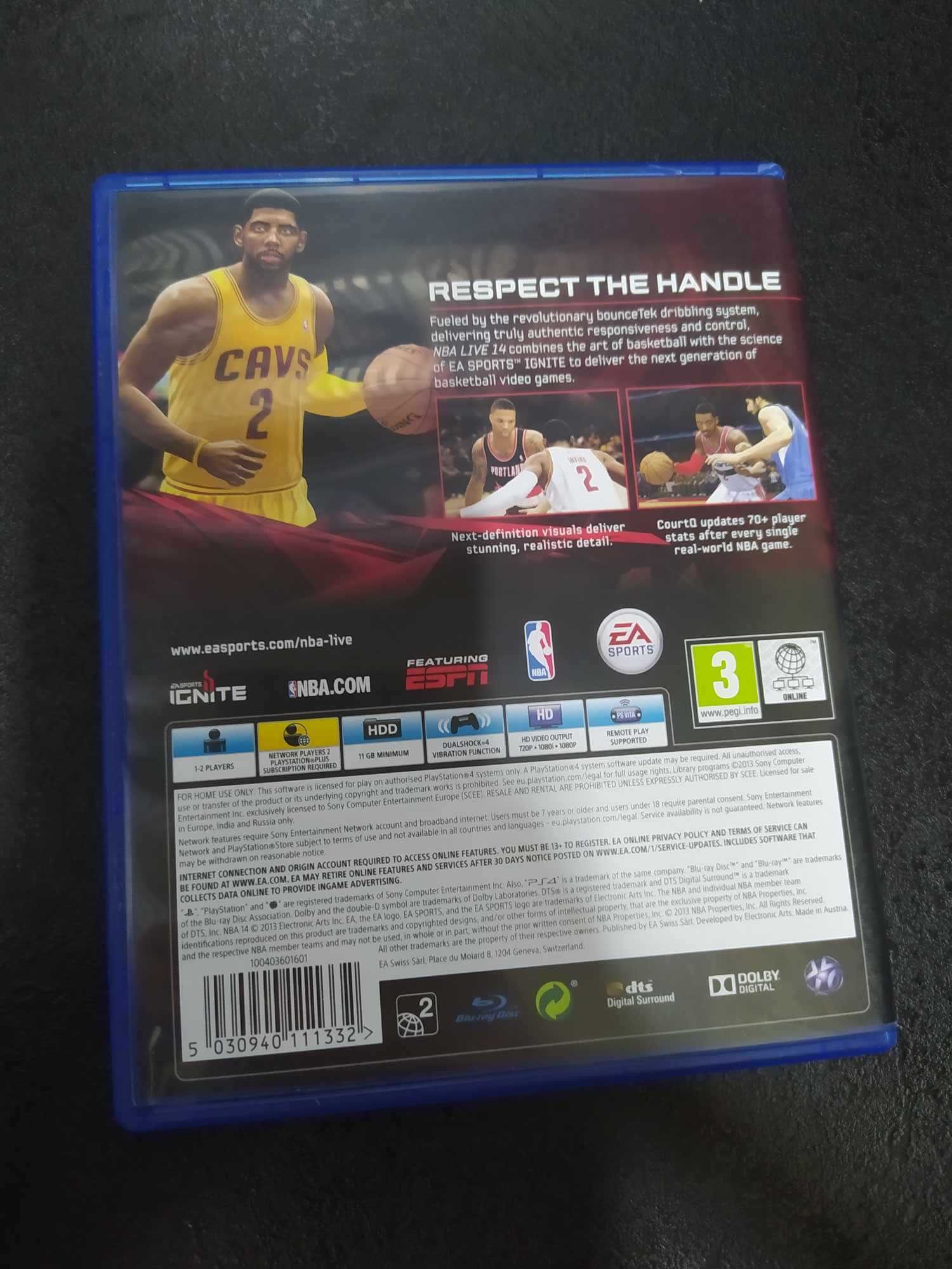 NBA Live 14 PS4 gra po Angielsku