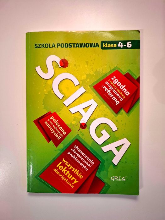 Książka "Ściąga klasa 4-6"