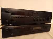 Zestaw stereo YAMAHA : Amplituner RX 385RDS i odtwarzacz CDX 530E