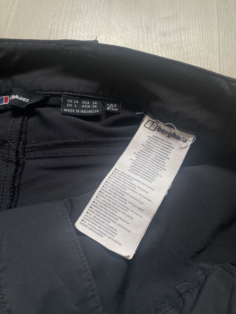 Чоловічі трекінгові софтшельні штани Berghaus