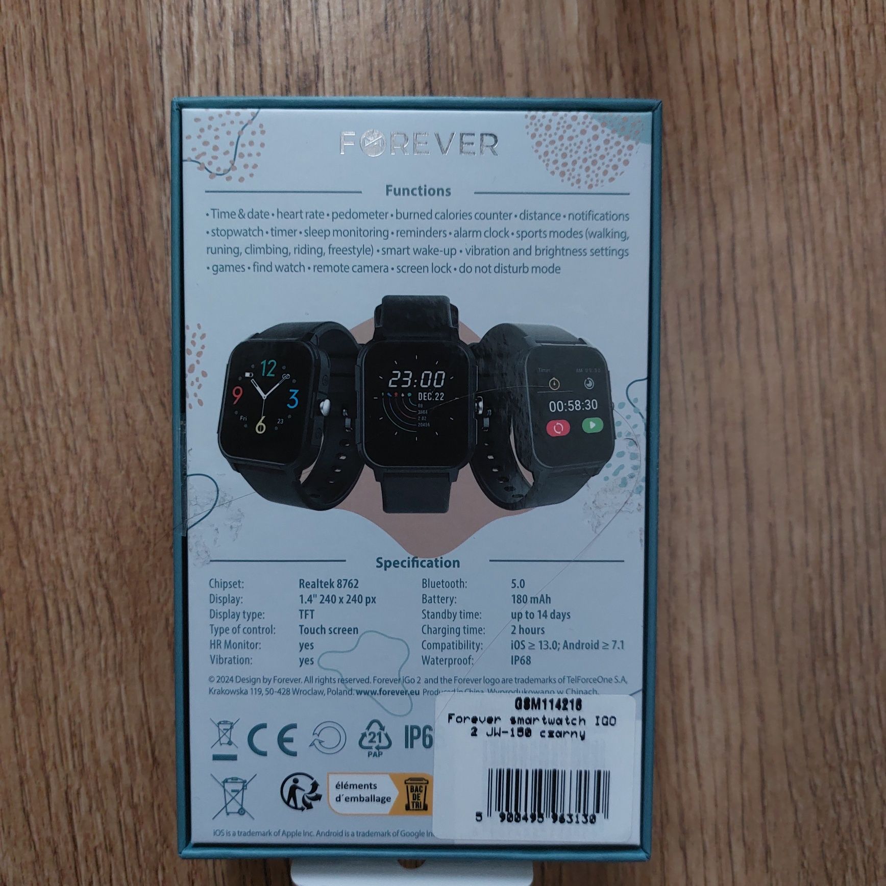 Smartwatch forever