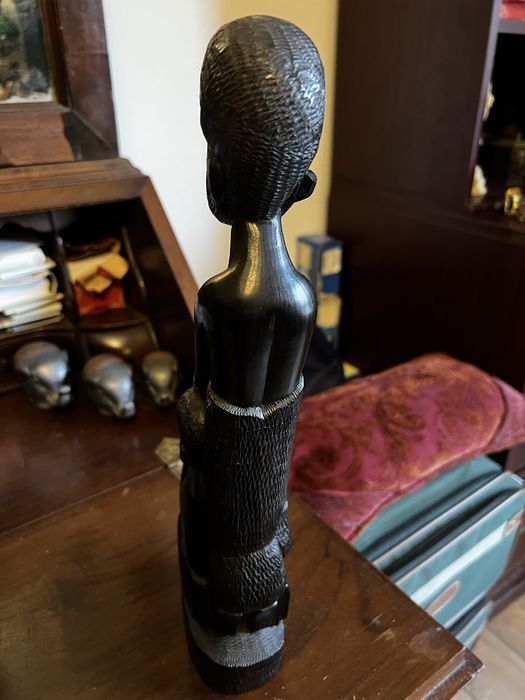 Estatua de pau preto Mocambique 1974