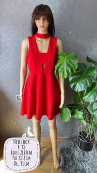 Przepiękna czerwona sukienka