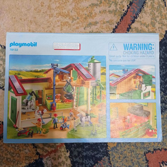 Duże gospodarstwo rolne z silosem Playmobil 70132