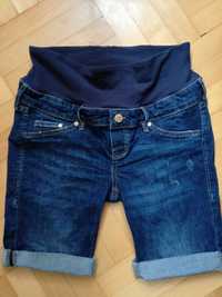 Szorty H&M jeans 36 ciążowe