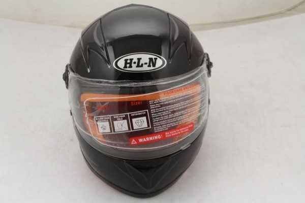 kask dziecięcy czarny dla dzieci na motor rower skuter na quada tani