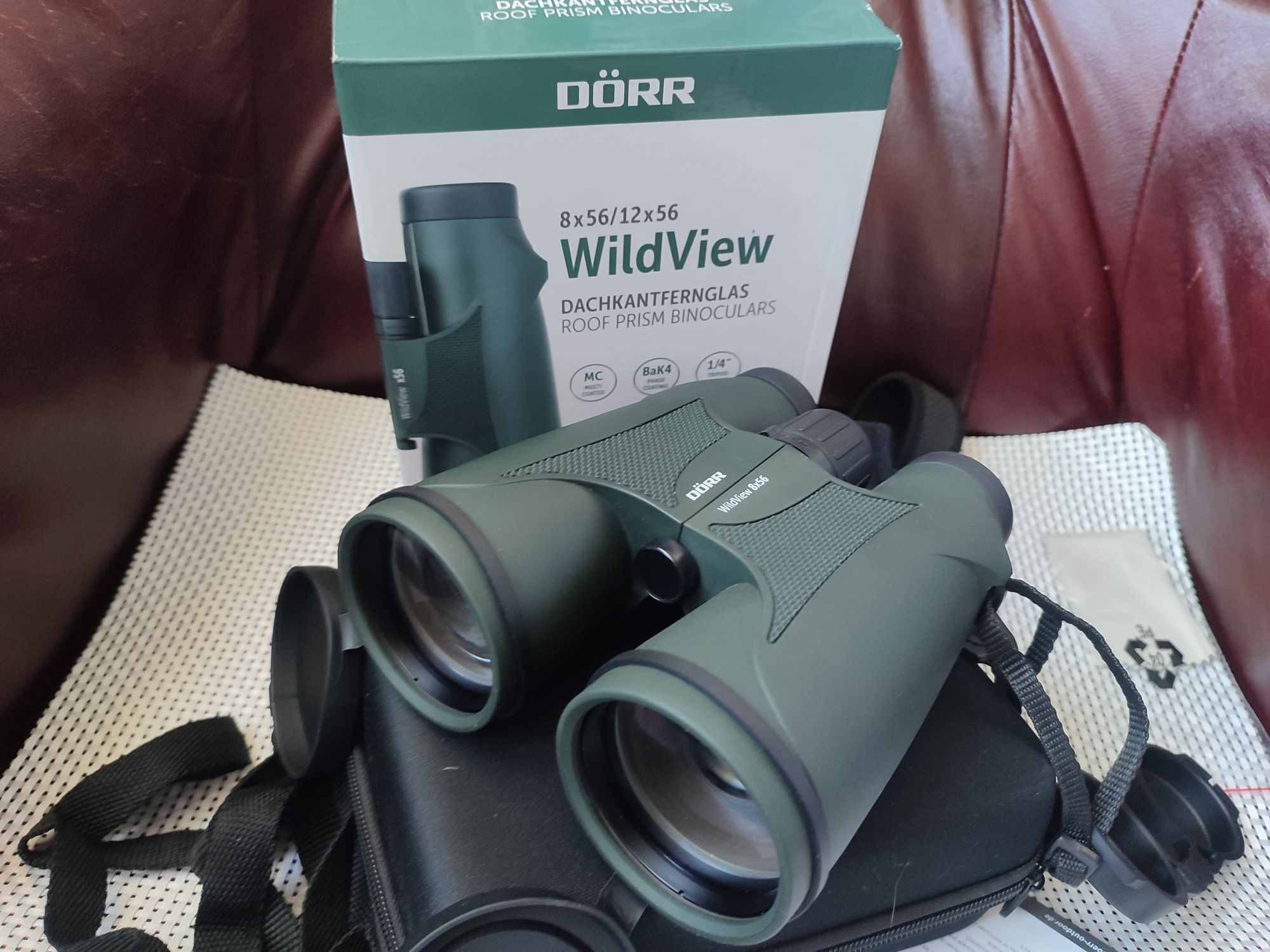 Немецкий Бинокль Dorr WildView 8x56