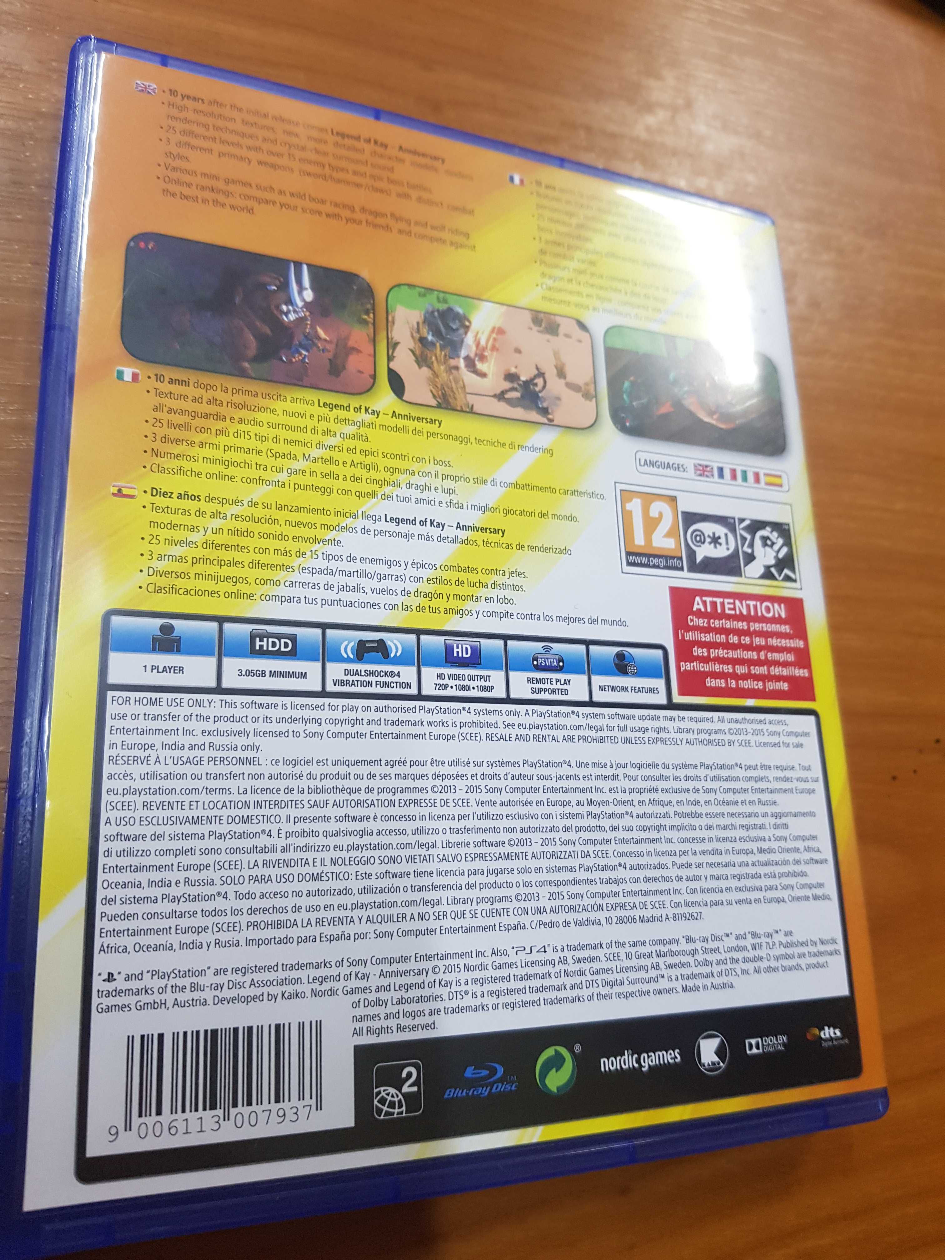 Legend of Kay PS4 Sklep Iława