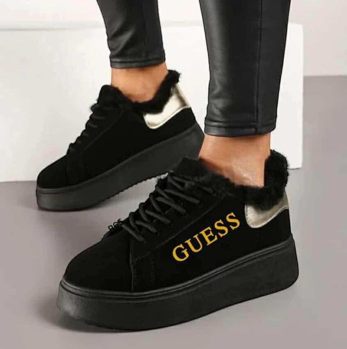 Buty damskie ocieplane czarne