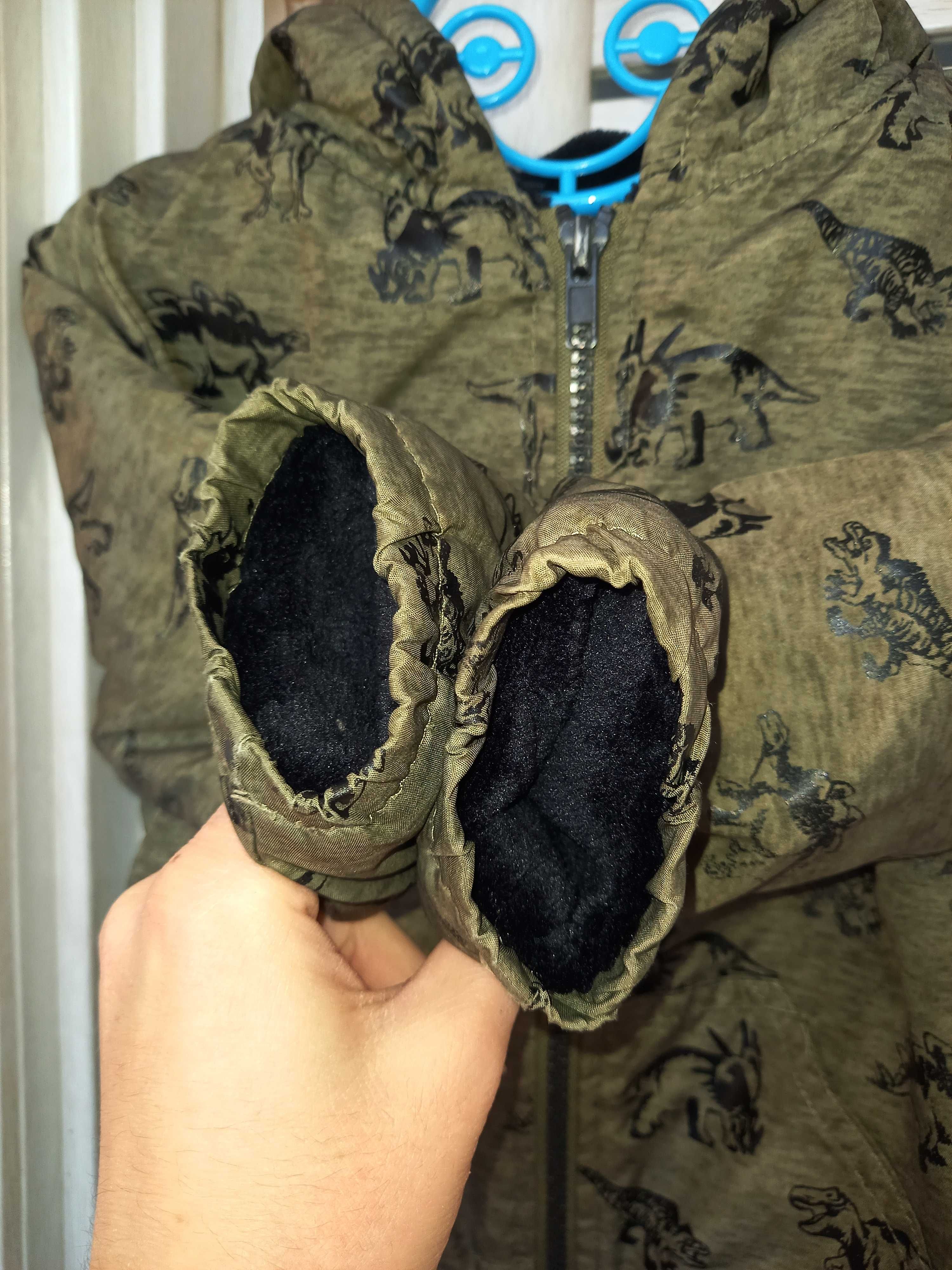 Демісезонна тепла осіння весняна куртка для хлопчика 1,5-2 роки