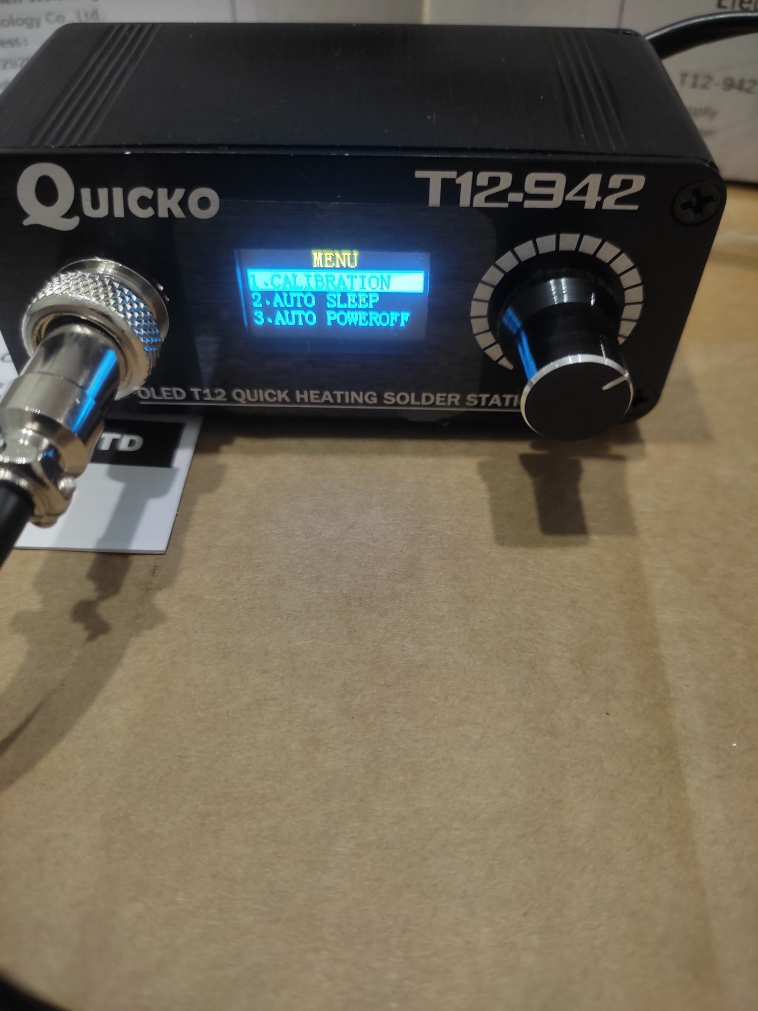 Паяльна станция T12 Quicko v3.8 новая