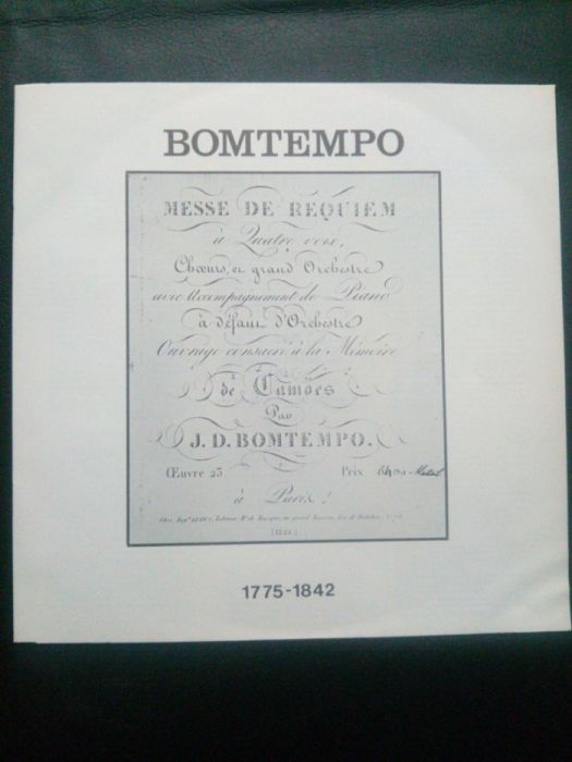 João Domingos Bomtempo, Requiem Op23, vinil