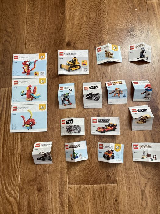 LEGO оригинал — 14 наборов (полибэги, мини-наборы) одним лотом