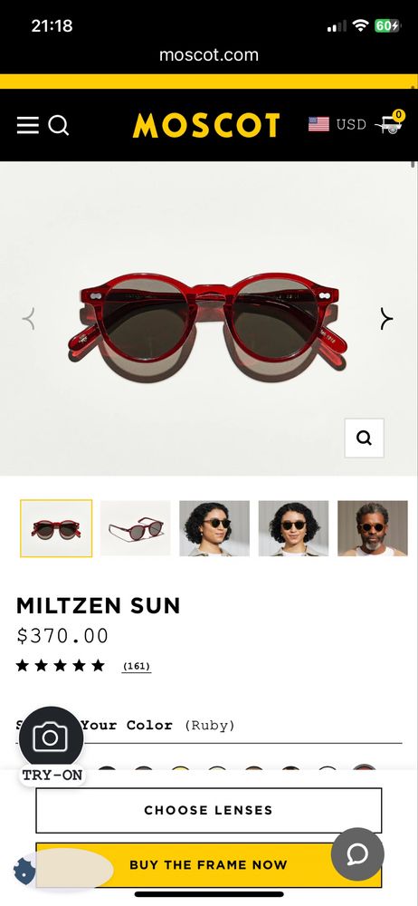 Moscot como novos