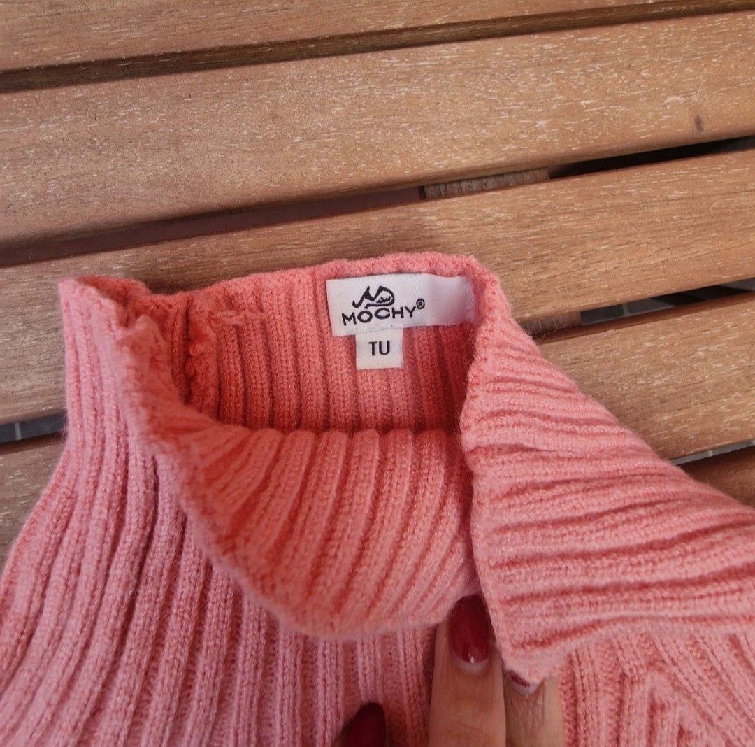 Camisola de malha Rosa tamanho único