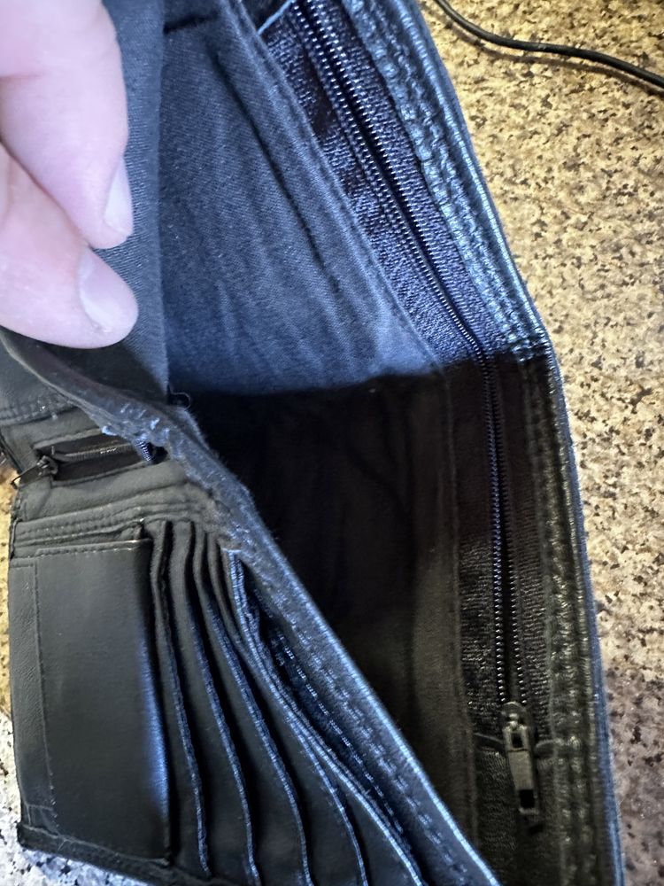 Новий шкіряний гаманець, портмоне