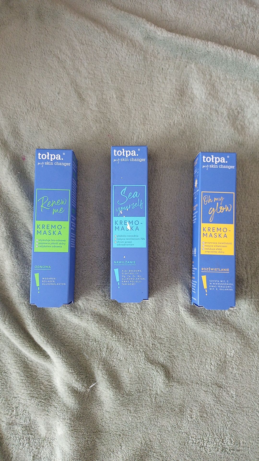 Nowe krem maska TOŁPA polski produkt , sztuka