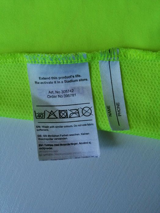 SOC, jak nowa, koszulka treningowa szwedzkej firmy. R.158-164