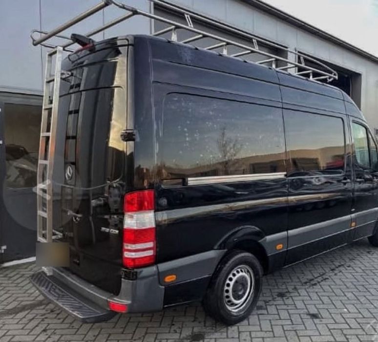 Багажник на кришу з драбинкою Sprinter 906 (НЕРЖАВІЙКА)