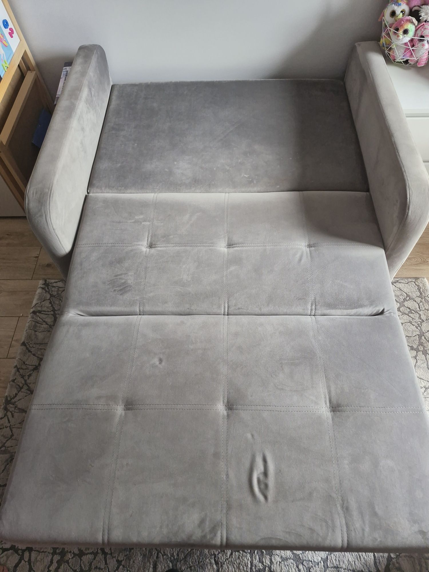 Sofa dziecięca 2 osobowa, rozkladana
