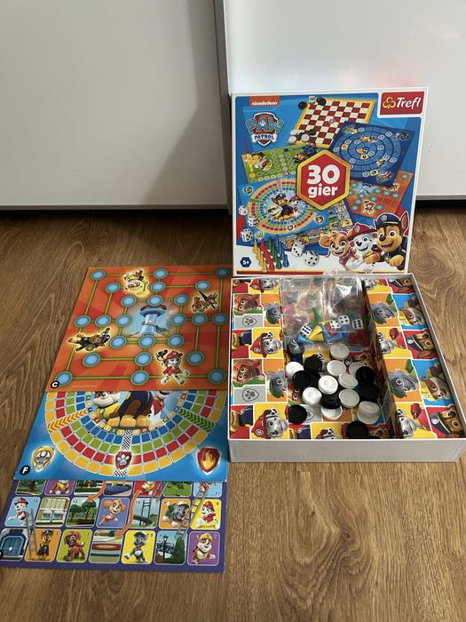 Trefl Psi Patrol 30 gier planszowych