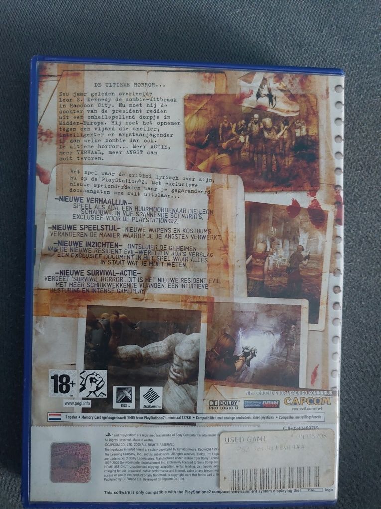 Resident evil 4 ps 2