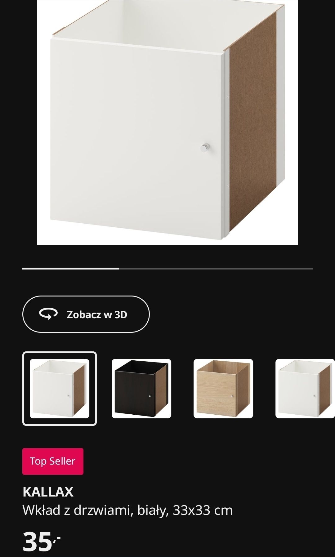 Regał szafa ikea kallax