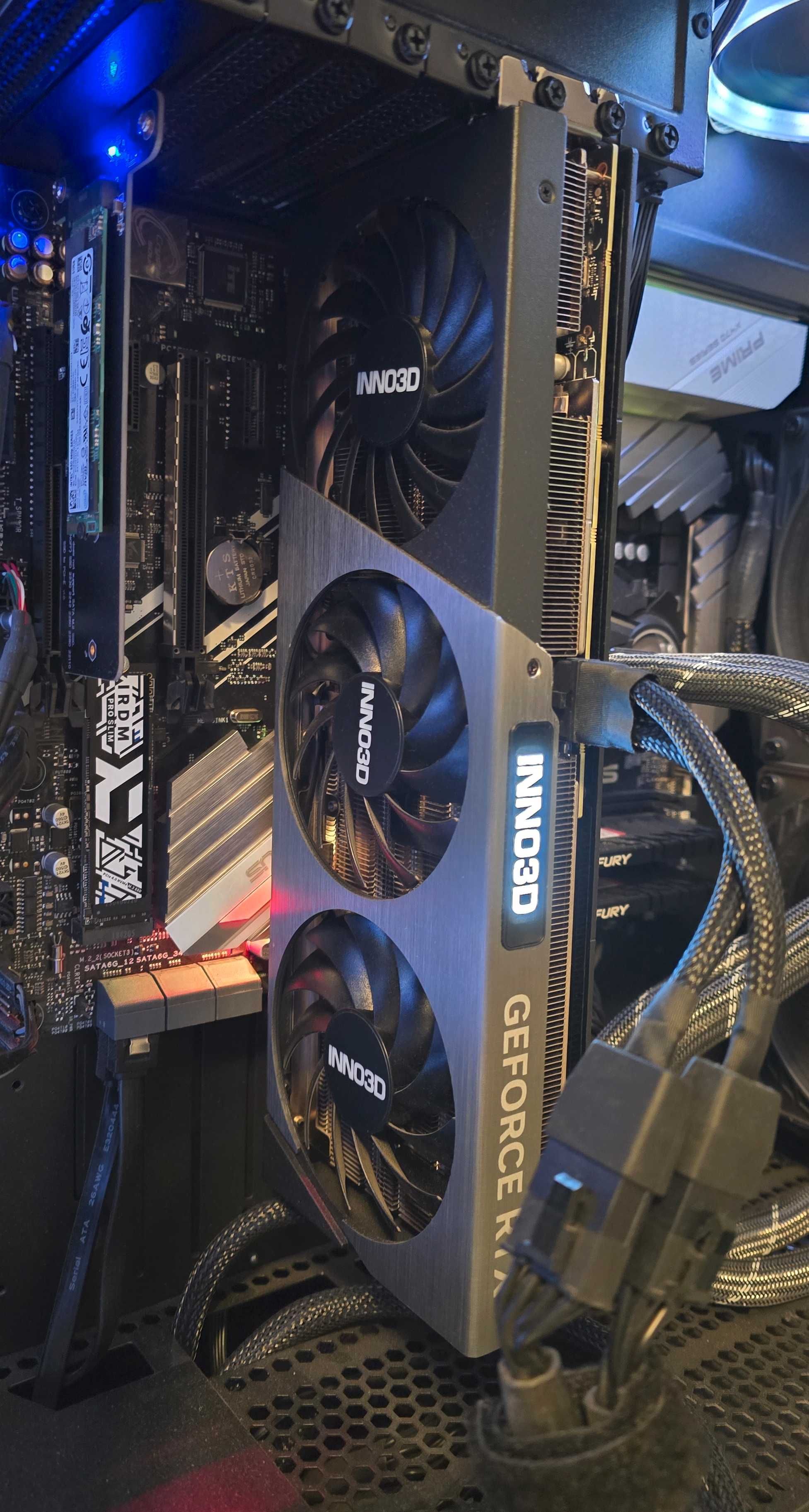 RTX 4070 SUPER INNO3D X3 OC – Gwarancja, Pudełko – Wysyłka