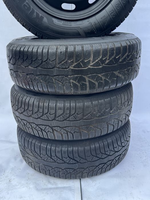 Koła opony stalowki 195/65R15 KLEBER zima peugeot citroen opel